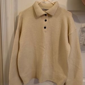 [From S. Korea] Oversized Ivory Sweater